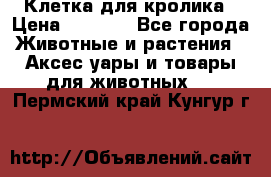 Клетка для кролика › Цена ­ 5 000 - Все города Животные и растения » Аксесcуары и товары для животных   . Пермский край,Кунгур г.